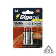 باتری دوتایی قلمی Gigacell Ultra Heavy Duty R6 1.5V AA