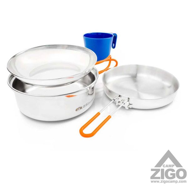 ست ظروف جی اس آی مدل GSI OUTDOORS Glacier Mess Kit کد 68125