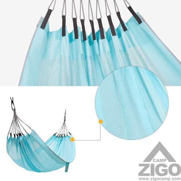 تخت آویز دو نفره کینگ کمپ مدل Double Mesh