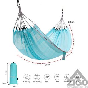تخت آویز دو نفره کینگ کمپ مدل Double Mesh