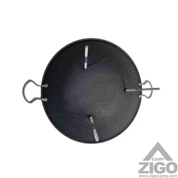 تابه پایه دار گرانیتی بزرگ