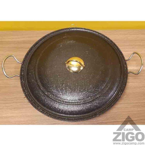 تابه در دار کمپینگ (با دو دسته فلزی)