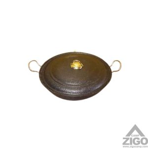 تابه در دار کمپینگ (با دو دسته فلزی)