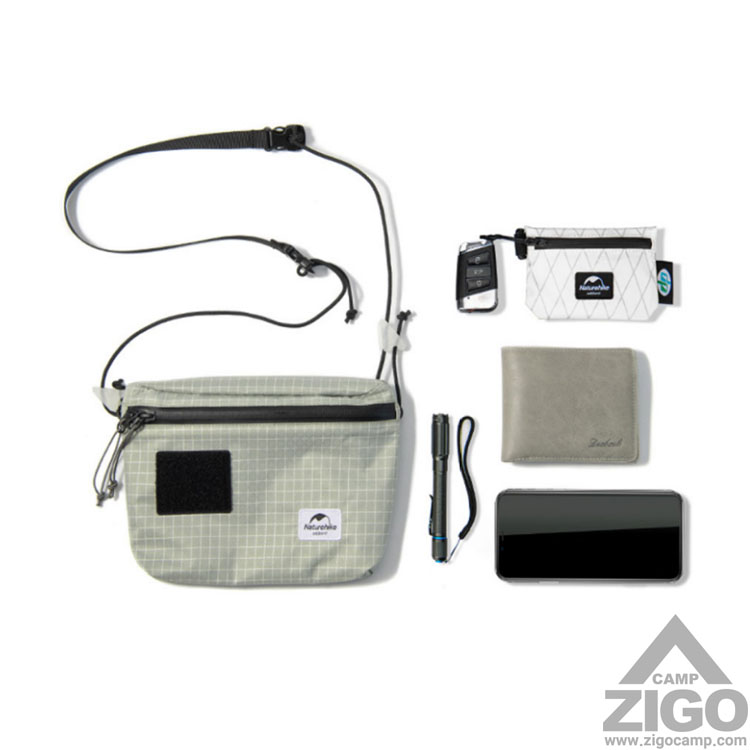 Ultralight shower bag TAS SELEMPANG DYNEEMA NATUREHIKE NH20BB204 SLING کیف دوشی فوق سبک TAS SELEMPANG DYNEEMA NATUREHIKE NH20BB204 SLING
