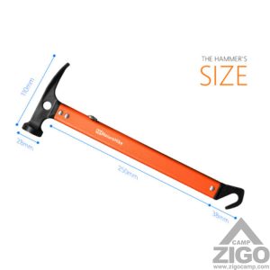 چکش آلومینیومی نیچرهایک NH15A010-I